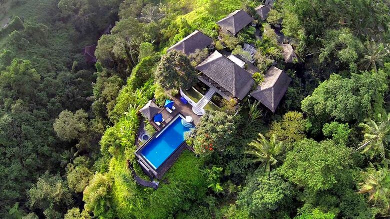 Grand Double Suite #4 at Amori Villa - Ubud, Indonesia