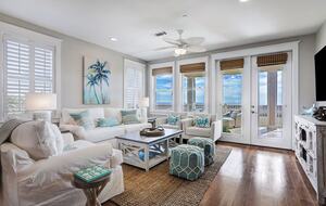 Gulf-front Luxe | Panoramic Views & Resort Amenities at Pointe West - Galveston, Texas