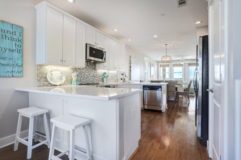 Gulf-front Luxe | Panoramic Views & Resort Amenities at Pointe West - Galveston, Texas