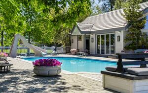 Pool and Pool House