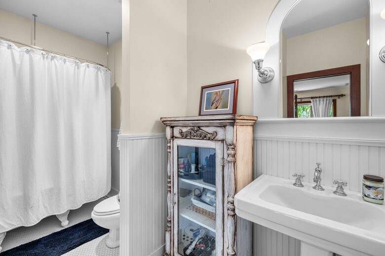 Library bathroom