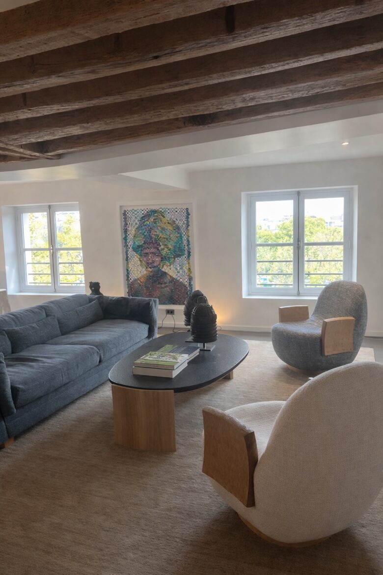 Elegant Seine-Side Loft in Historic Paris - Paris, France