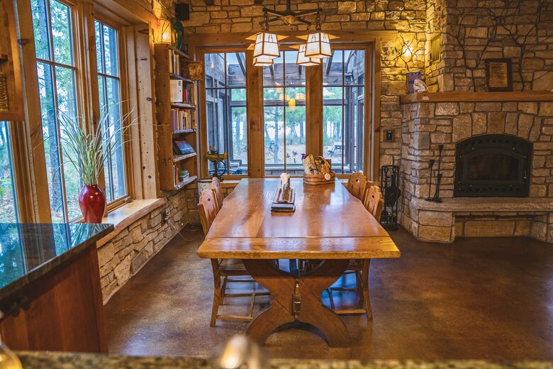 Dining area