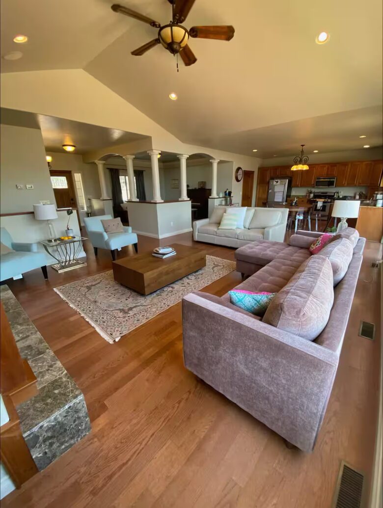 Glacier Area Retreat with River & Mountain Views - Columbia Falls, Montana