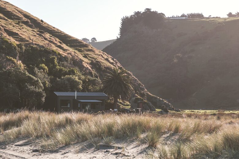 Raupo Beach | A Private Off-Grid Coastal Sanctuary - Little Akaloa, New Zealand
