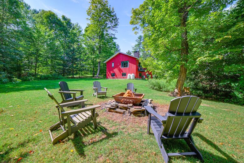 Walk-to-Trails Mountain Home at the Base of Mount Ascutney - West Windsor, Vermont