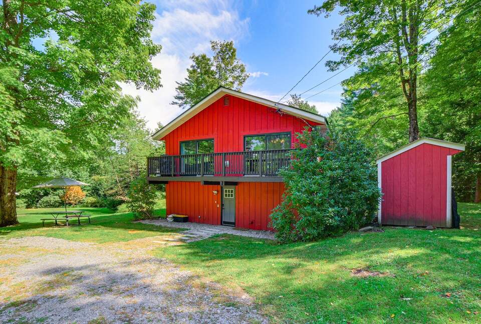 Walk-to-Trails Mountain Home at the Base of Mount Ascutney - West Windsor, Vermont