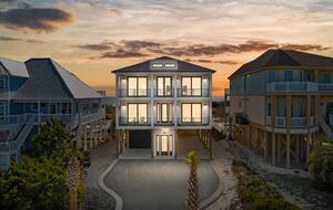 Luxury Ocean & Sound Escape Steps from The Point - Oak Island, North Carolina