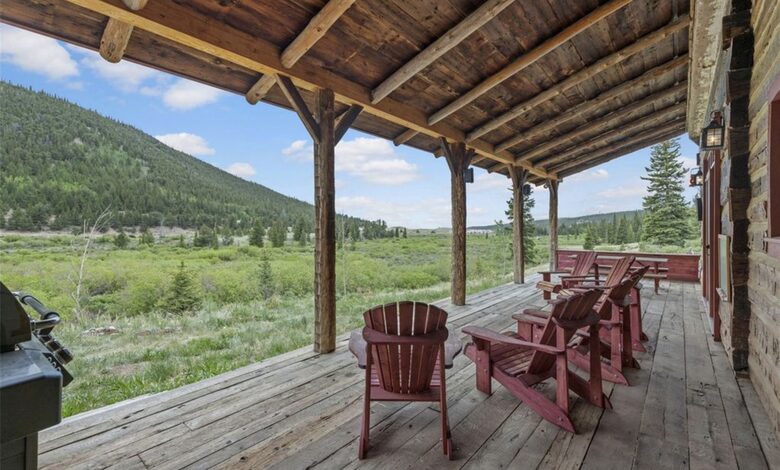 Historic Riverside Mountain Cabin on Five Private Alpine Acres - Alma, Colorado