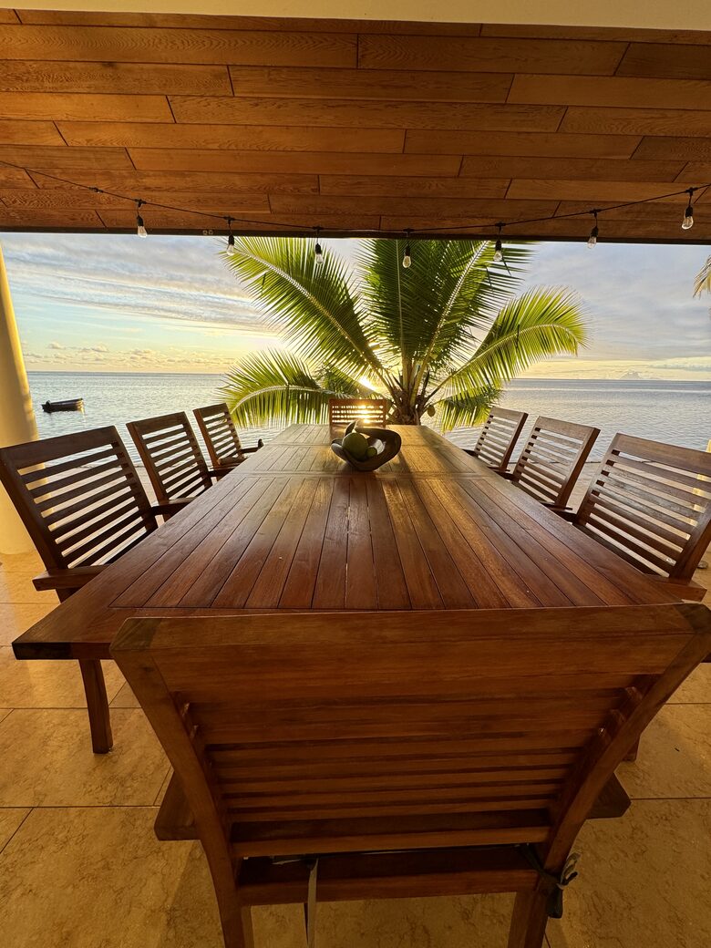Magical Ocean Front Villa and Sunset Views - Tevaitoa, French Polynesia