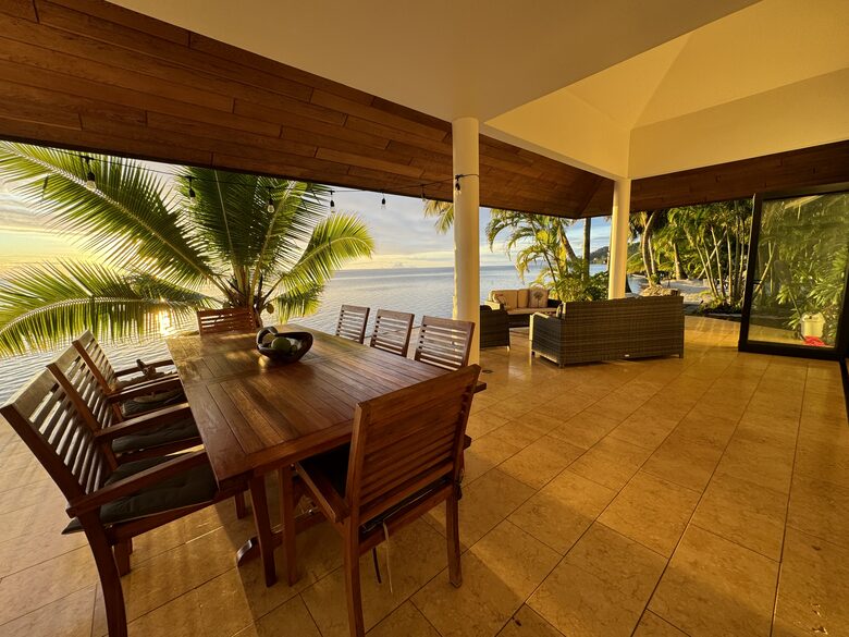 Magical Ocean Front Villa and Sunset Views - Tevaitoa, French Polynesia