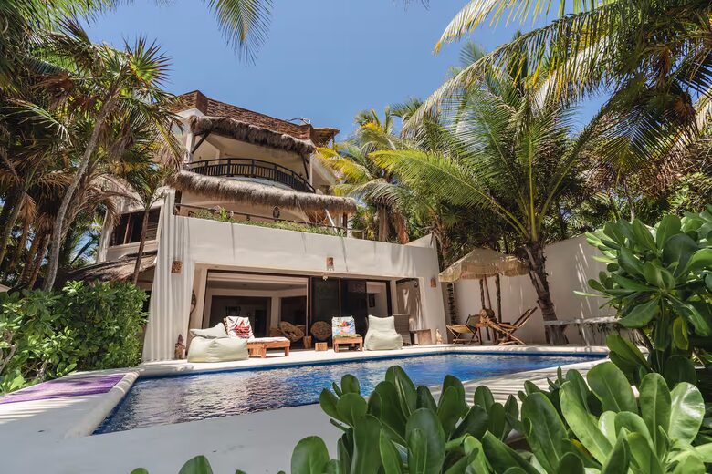 Tranquil Villa in Soliman Bay with Private Beach - #16 Tulum,, Mexico