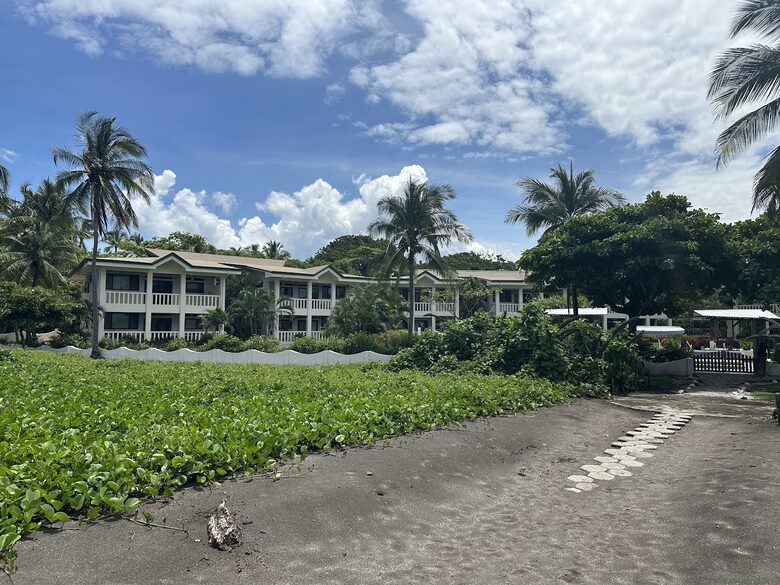 View from the beach
