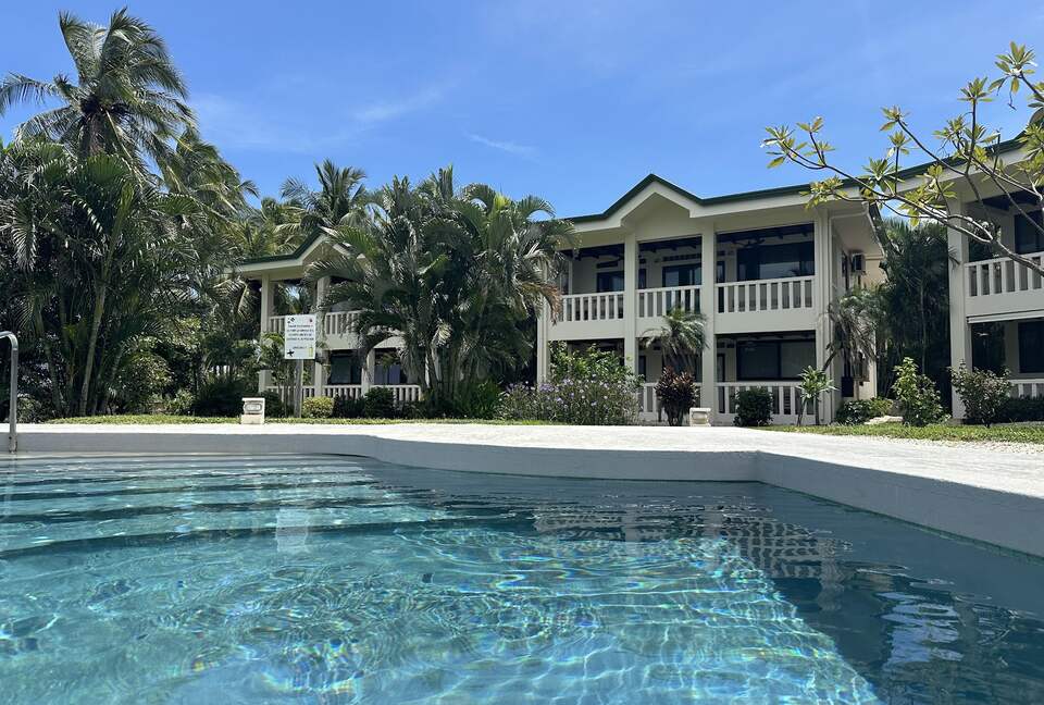 View from the pool
