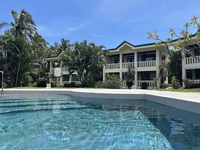 View from the pool
