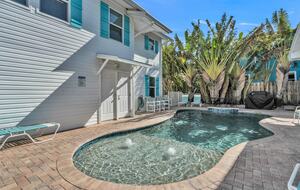 Coastal Triplex - A block from beach! - Clearwater, Florida