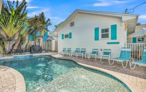 Coastal Triplex - A block from beach! - Clearwater, Florida