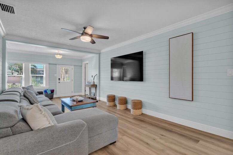Coastal Triplex - A block from beach! - Clearwater, Florida