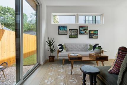 Modern East Austin Retreat with Private Yards Near Downtown - Austin, Texas