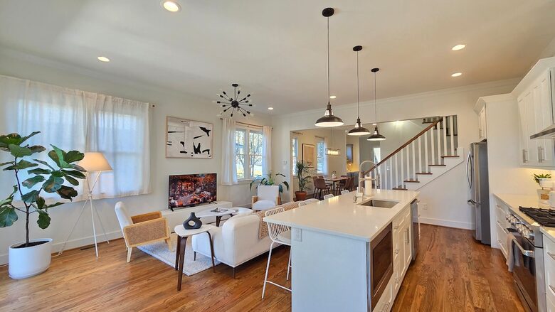 Modern Grant Park Townhouse with BeltLine Access & Private Balconies - Atlanta, Georgia