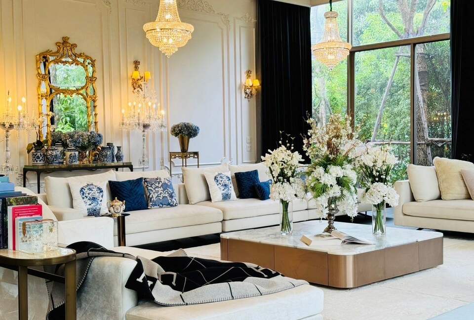 Private Glass House Estate with Pool and Garden in Bangpakong - Chachoengsao, Thailand