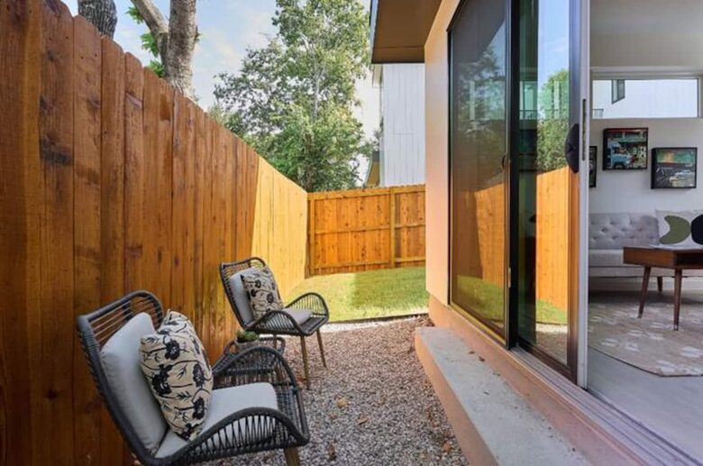 Modern East Austin Retreat with Private Yards Near Downtown - Austin, Texas