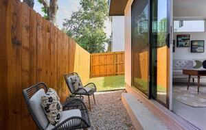 Modern East Austin Retreat with Private Yards Near Downtown - Austin, Texas
