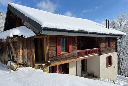 Contemporary Chalet with Dents du Midi Vistas - Champéry, Switzerland