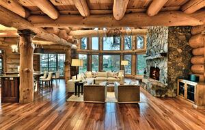 Handcrafted Log Cabin Retreat on Lake Norman - Mooresville, North Carolina