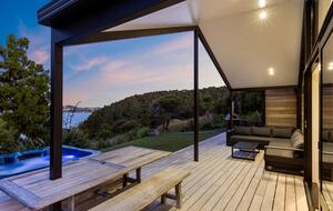 Elevated Harbour View Home with Exceptional Privacy in Mahurangi West - Warkworth, New Zealand