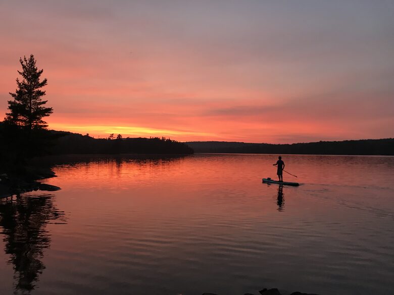 The sunsets in summer can be after 10 PM