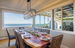 Oceanfront Cliffside Juan de Fuca Strait Retreat in Port Angeles - Port Angeles, Washington