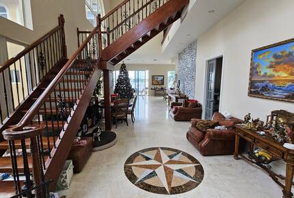Main house entry