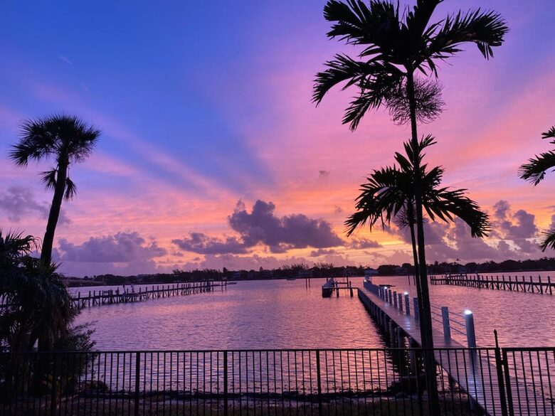 Purple sunrise