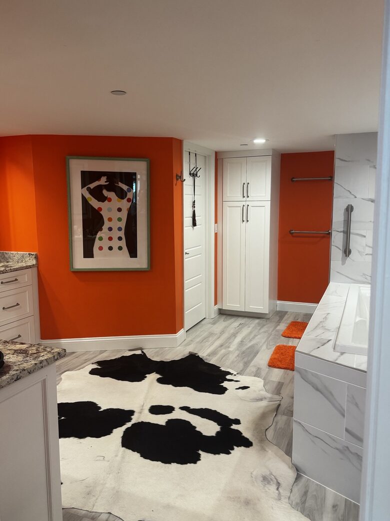 master bathroom