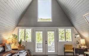 Scandinavian A-Frame with Sauna & Private Forest Trail - Grant, Colorado
