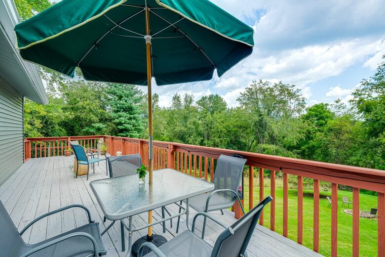 Private Wellness Retreat with Sauna, Hot Tub, and Wooded Grounds Near Blacksburg - Blacksburg, Virginia