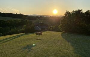 Shenandoah Valley Log Retreat with Mountain Views - Bentonville, Virginia