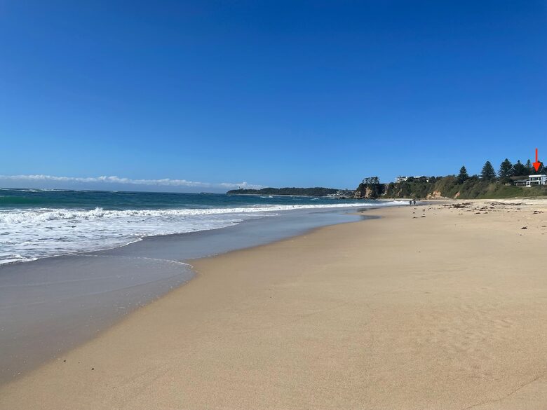 Stunning long beach