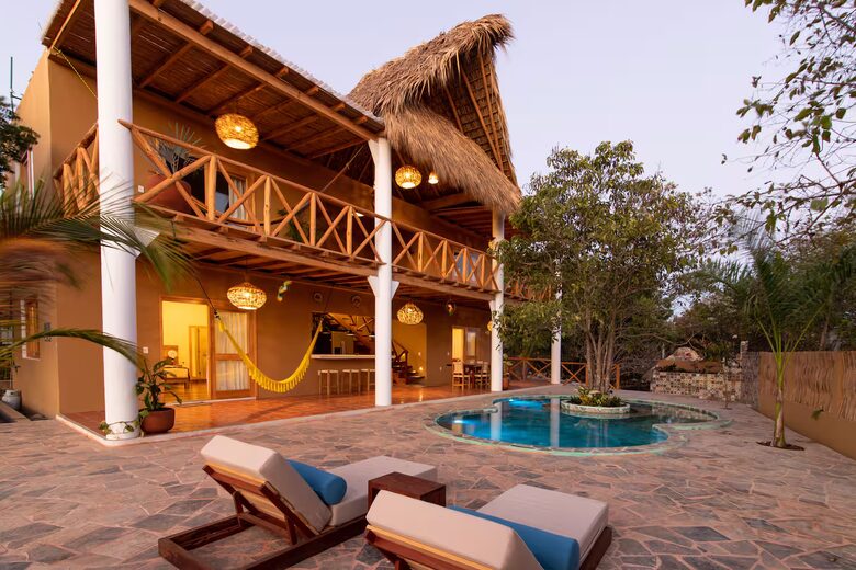 Villa de détente à Mazunte avec piscine privée. - Mazunte, Mexique