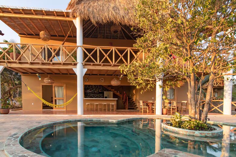 Villa de détente à Mazunte avec piscine privée. - Mazunte, Mexique