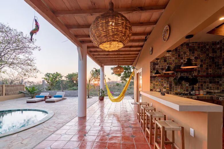 Villa de détente à Mazunte avec piscine privée. - Mazunte, Mexique
