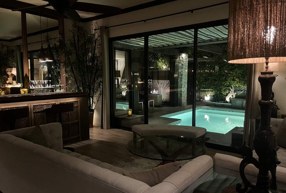 Private Palm Springs Balinese-style Pool Villa - Palm Springs, California