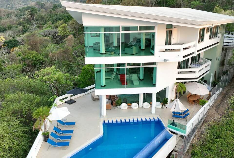 Cliffside Bay View Estate Above Playa Blanca - Garabito, Costa Rica