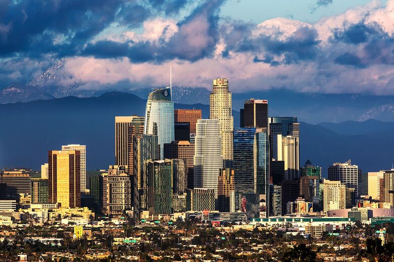 Glass-Walled DTLA Corner Loft with Skyline Views - Los Angeles, California