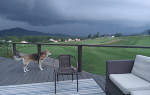 On the 18th Tee at Owl’s Nest | White Mountain Horizon - Campton, New Hampshire