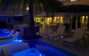 Canal-Side Pool Living Near Atlantic Avenue in Delray Beach - Delray Beach, Florida