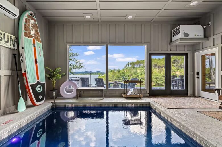 Smoky Mountain Lakeview Lodge | Indoor Pool & Private Dock - Sevierville, Tennessee