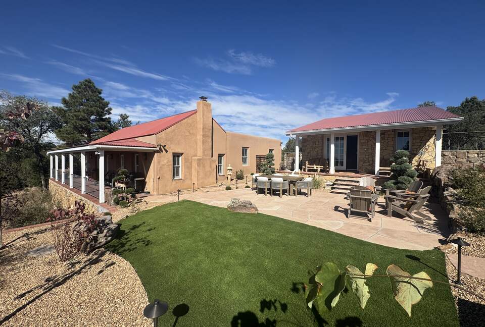 East Patio and Studio building