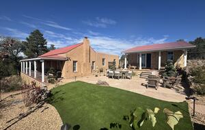 East Patio and Studio building